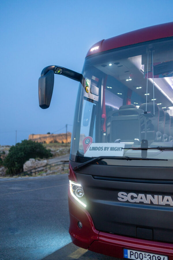 Lindos by Night Bus Transfer